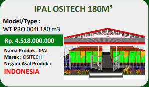 IPAL OSITECH 180M³