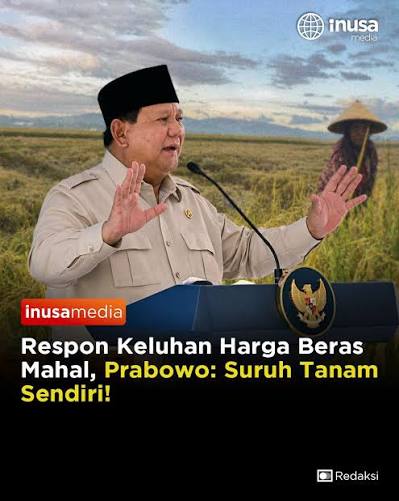 Orang Maunya Beras Murah. Tapi Malah Disuruh Tanam Padi Sendiri. Emang Kenapa?