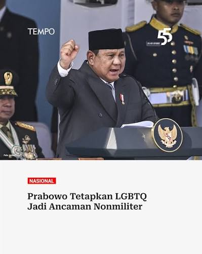 LGBTQ Resmi Masuk Dokumen Pertahanan Negara? Kok Bisa Sampai Dianggap Ancaman?