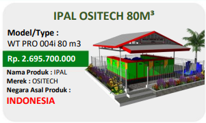 IPAL OSITECH 80M³