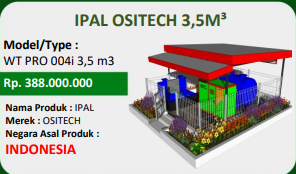 IPAL OSITECH 3,5M³