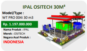 IPAL OSITECH 30M³