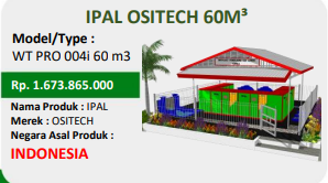 IPAL OSITECH 60M³